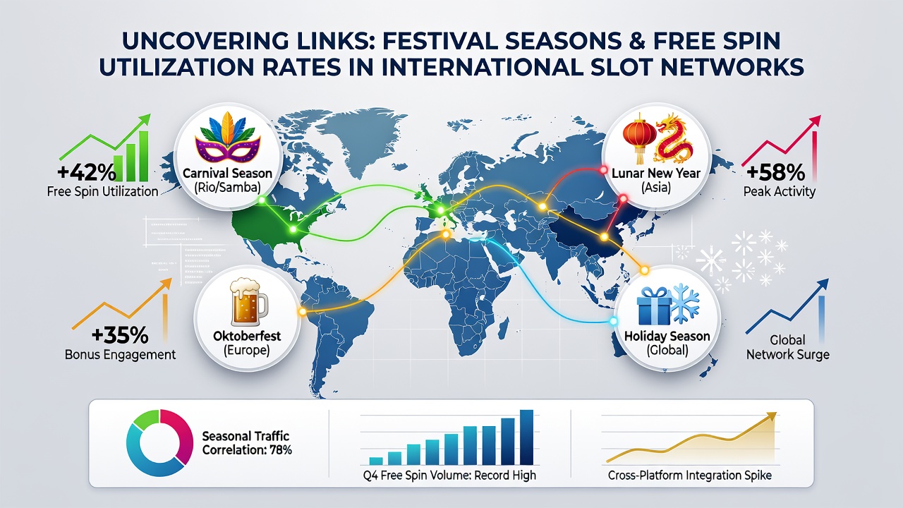 Analytics chart showing free spin redemption rates correlated with festival timelines in international slot systems